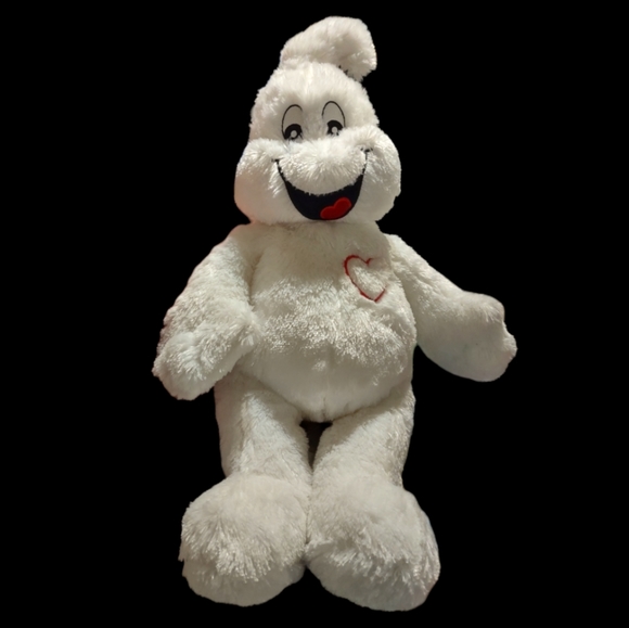 Build-A-Bear Other - RARE Build-A-Bear Casper Ghost Plush Glow in Dark Eyes & Heart